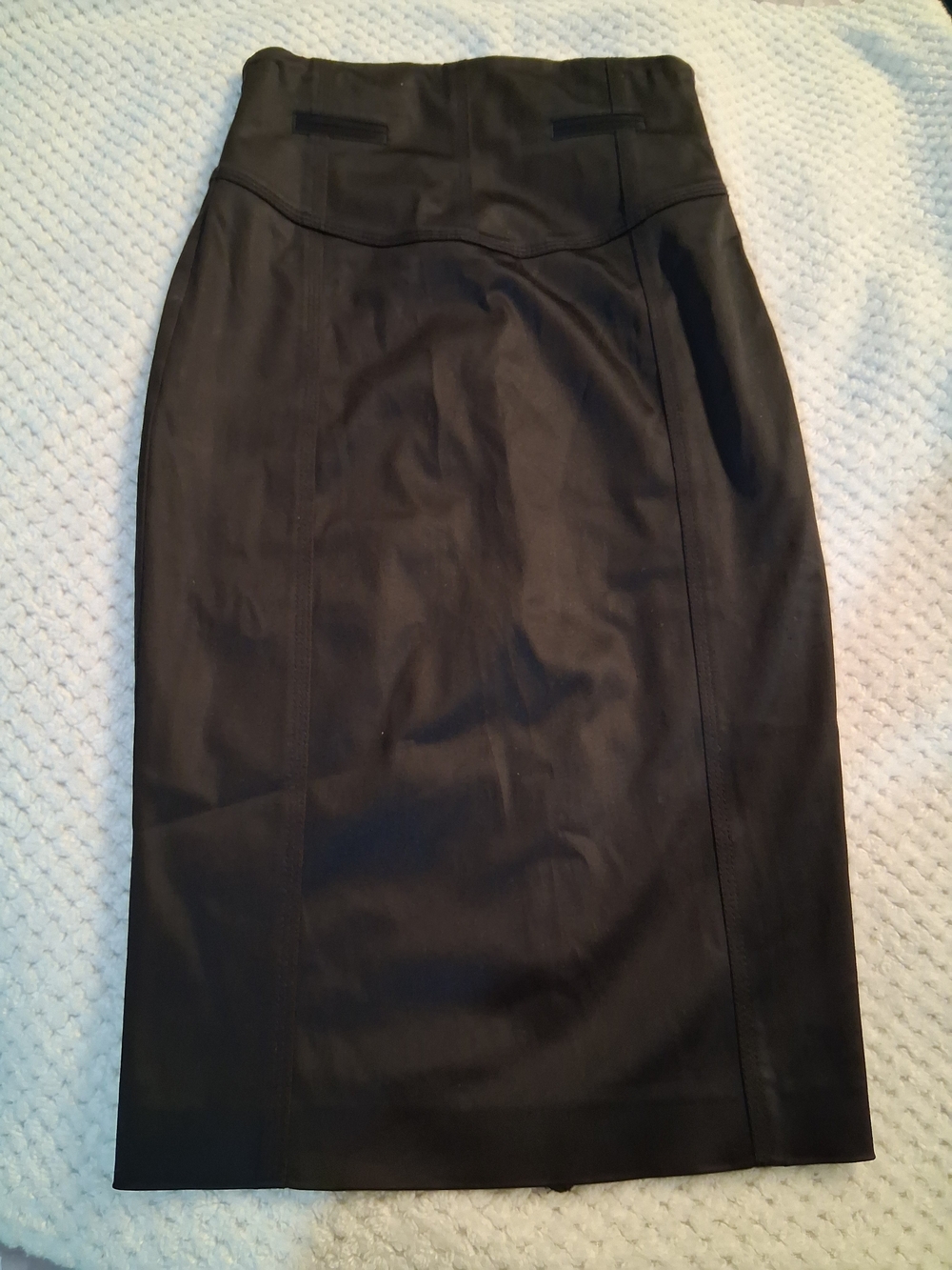Marciano Black High-Waist Pencil Skirt